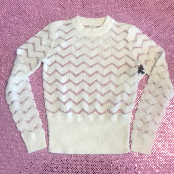 hinge Sweaters - Hinge Ivory Long Sleeve Sweater Top Nordstrom XXS